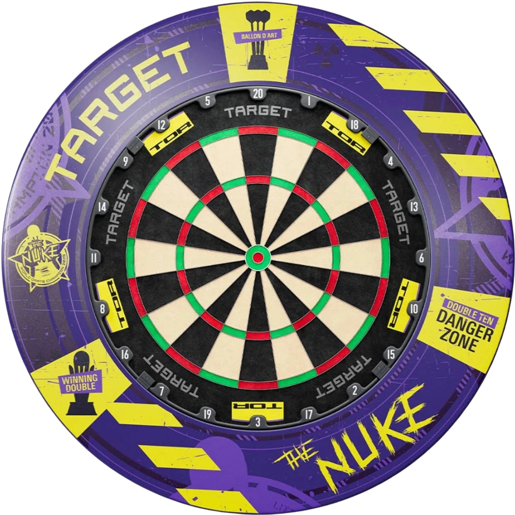 Target Luke Littler World Champ Edition TOR Dartboard & Surround