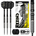 Harrows Dave Chisnall Chizzy Series 4 90% Tungsten Quick Point Steel Tip Darts