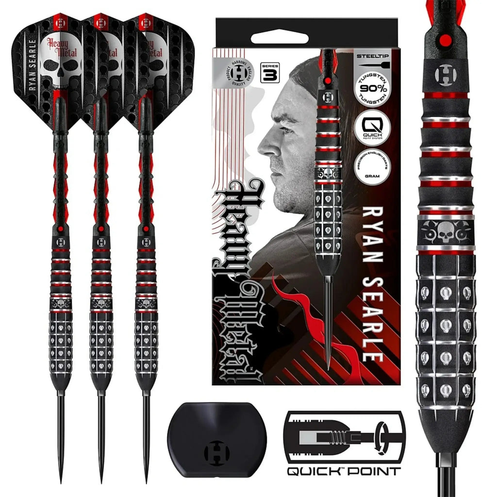 Harrows Ryan Searle Series 3 90% Tungsten Steel Tip Darts