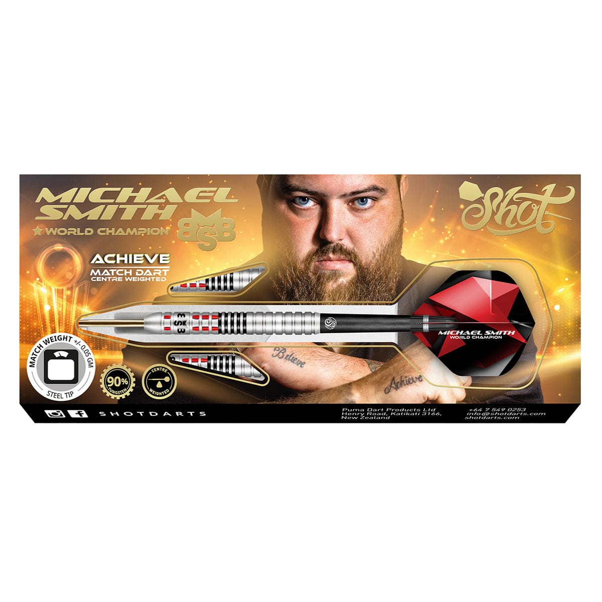 Shot | Michael Smith Achieve 90% Tungsten