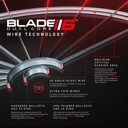 Winmau | Blade 6 Dual Core Dartboard