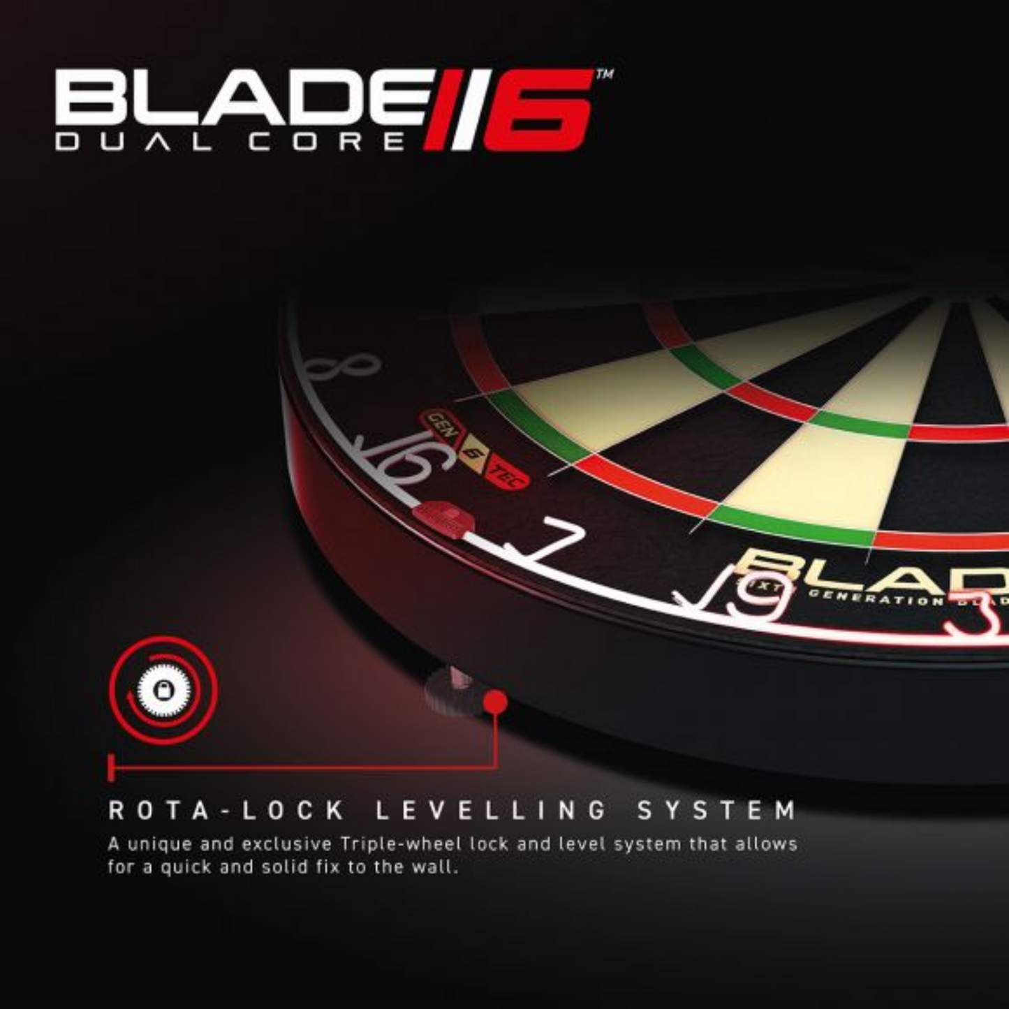 Winmau | Blade 6 Dual Core Dartboard