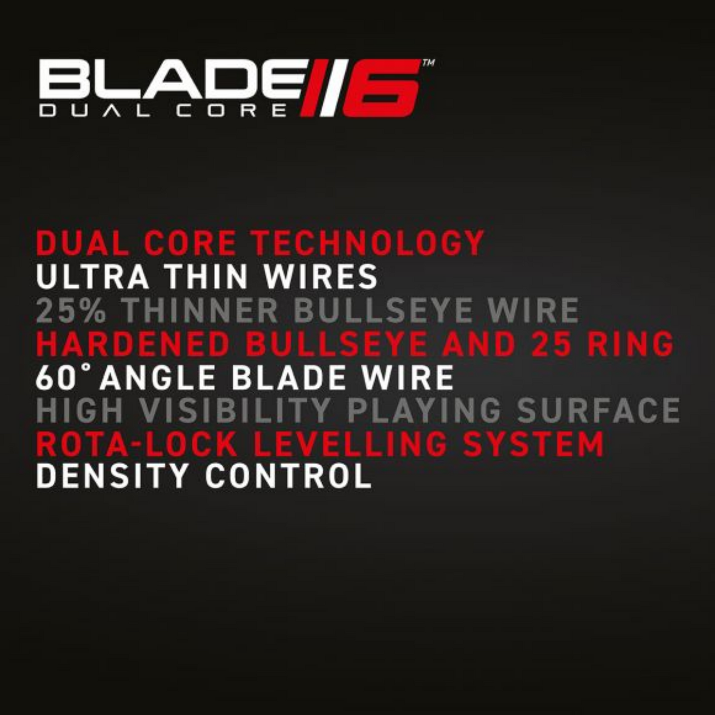 Winmau | Blade 6 Dual Core Dartboard