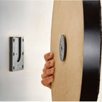 A close-up of Ezy-Lok Dartboard Bracket Mounting