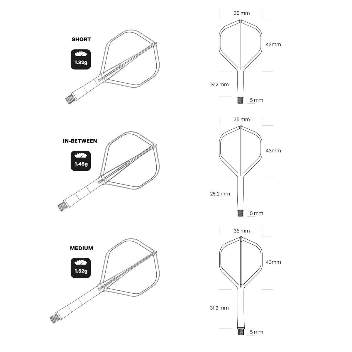 Shot | Flight Deck One-Piece Flight & Shaft