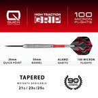 Harrows Damon Heta Natural 90% Tungsten Steel Tip Darts