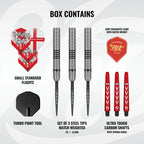 Shot Michael Smith Series II 90% Tungsten Steel Tip Darts
