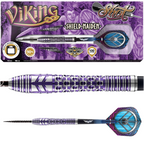 Viking Shield Maiden darts with packaging on a white background