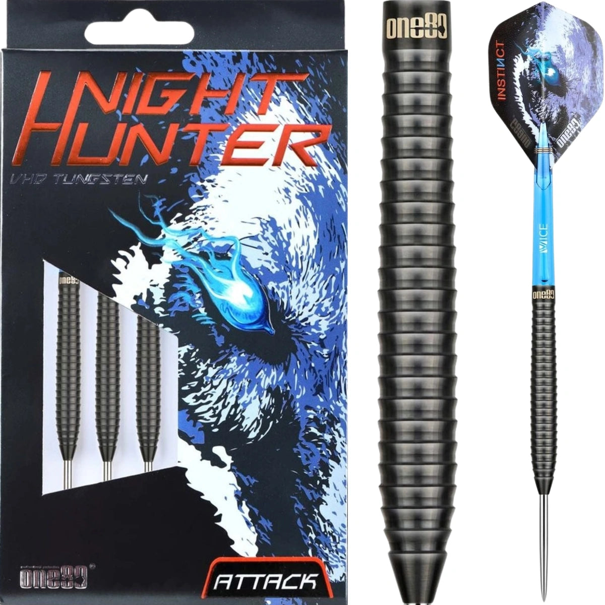 One80 Night Hunter Attack 90% Tungsten Darts