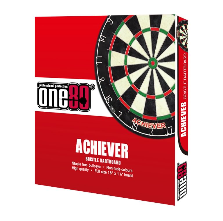 One80 Achiever Dartboard Boxed