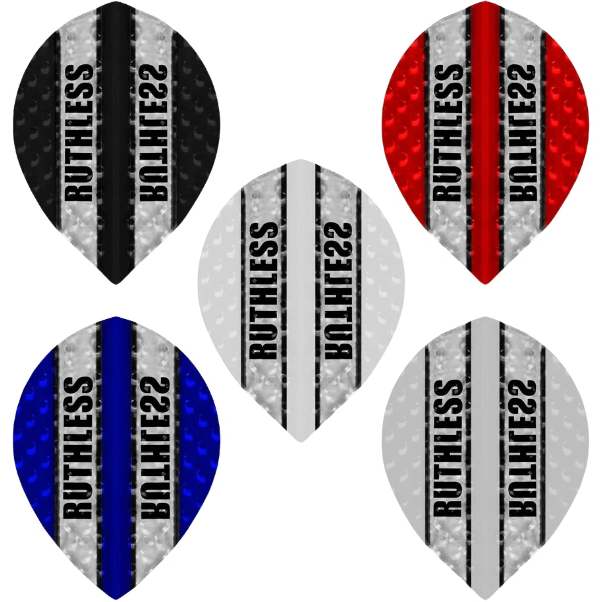 Ruthless Embossed Pear Dart Flights