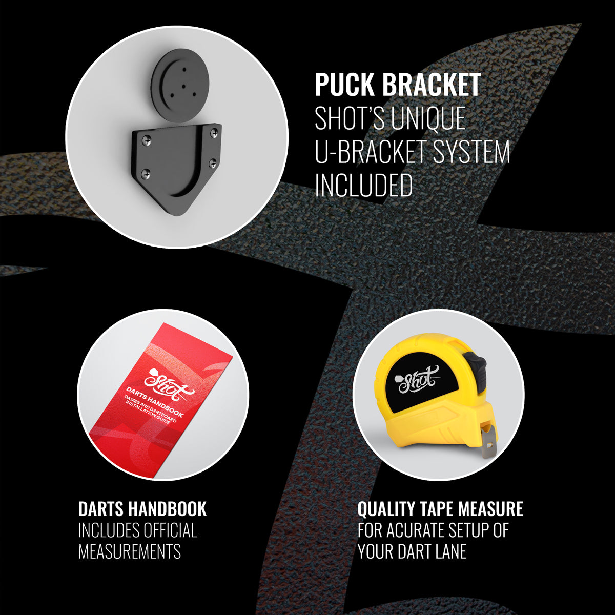 Shot | Bandit Gen 4 Dartboard