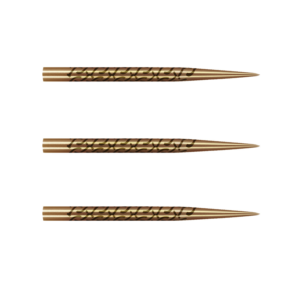 Shot Kapena Gold Dart Points Cinder Grip 35mm