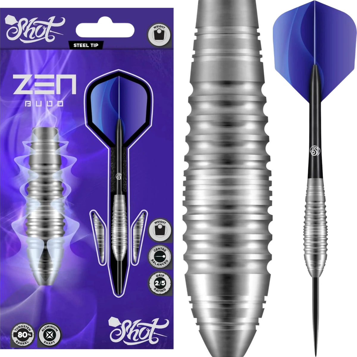 Shot Zen Budo steel tip darts