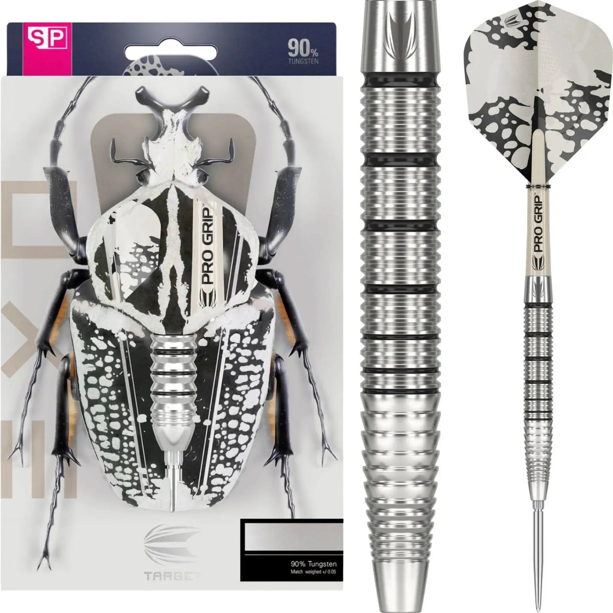 Target EXO 02 SP 90% Tungsten Steel Tip Darts