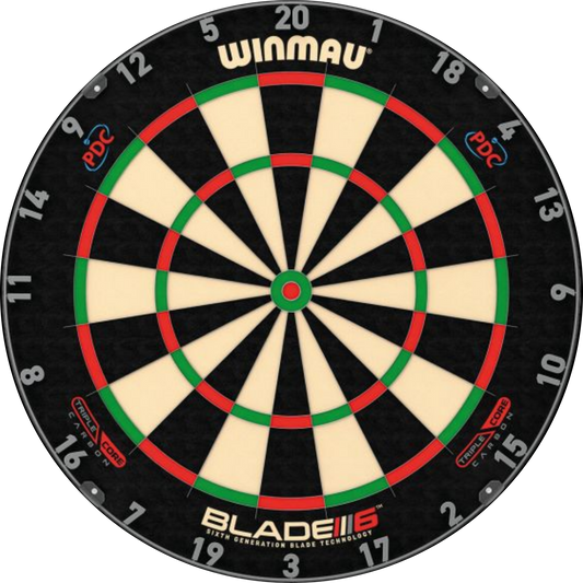 Winmau | Blade 6 Triple Core Carbon Dartboard