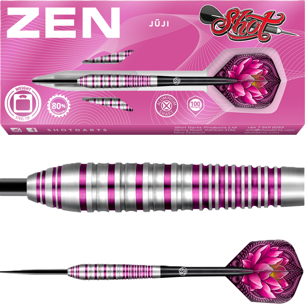 Shot Zen Juji 80% Tungsten Steel Tip Darts